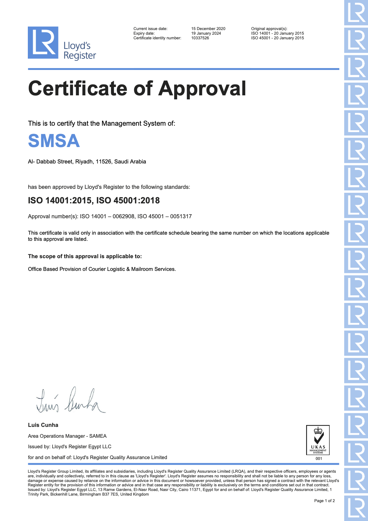 ISO 14001:2015